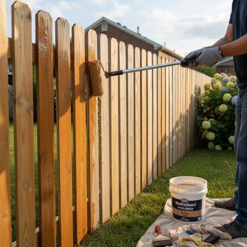Cedar Fence Sealing in Tacoma, WA