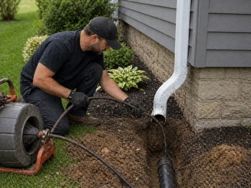 Downspout Cleaning in Arvada, CO