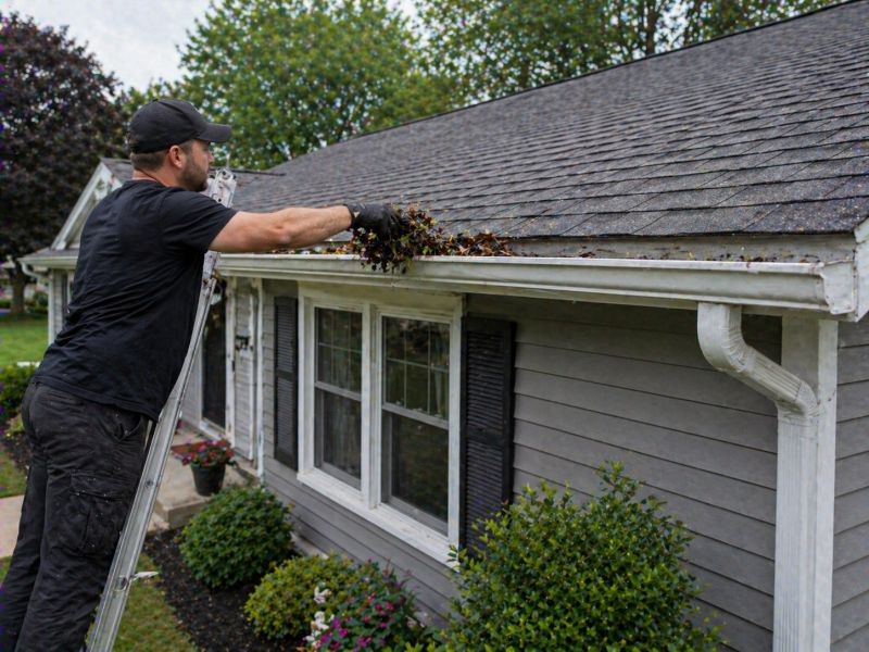 Gutter Downspout Unclogging in Pittsburgh, PA