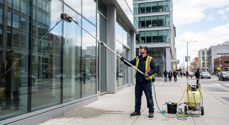 Office Building Window Washing in Littleton, CO