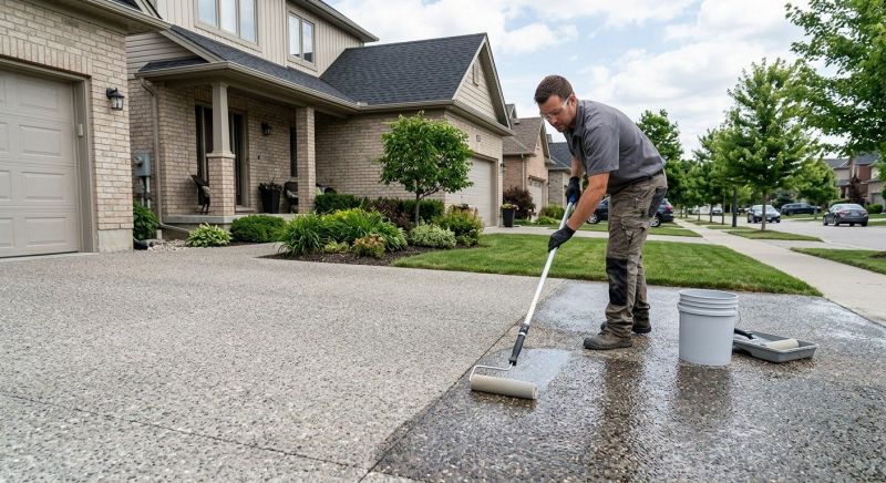 Paver Driveway Sealing in Kansas City, KS